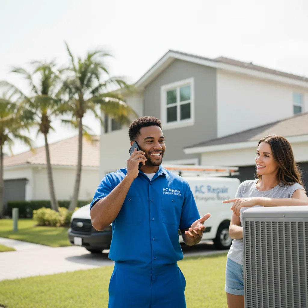 AC Repair Pompano Beach customer support in Millstadt